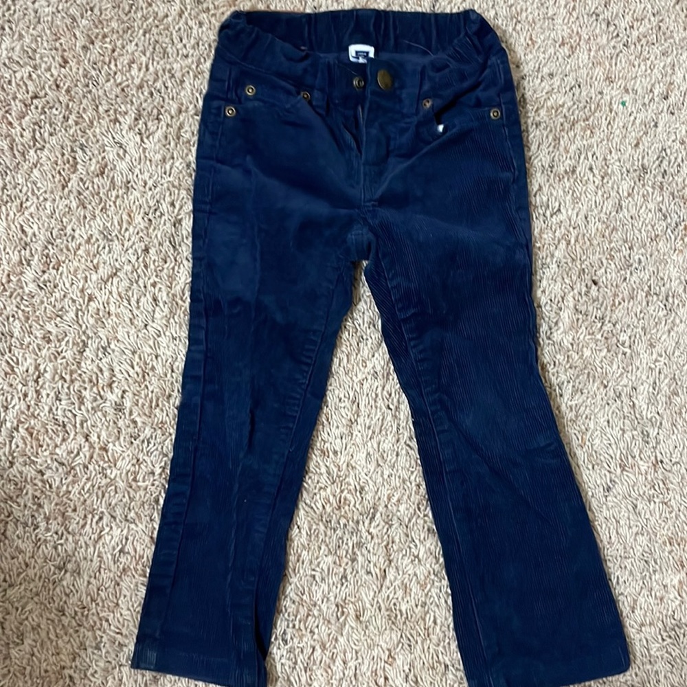 EUC worn once Janie and Jack navy corduroy pants